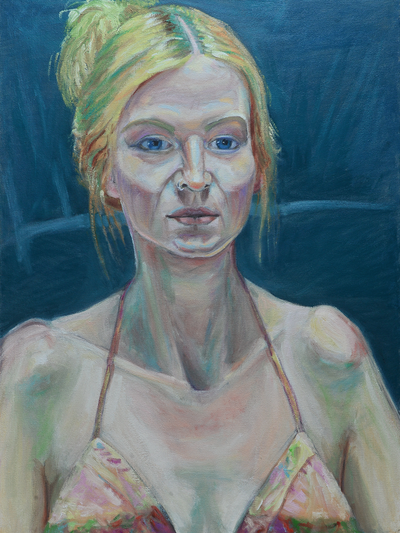 Eva 2017 60x80 cm Oil on Canvas 