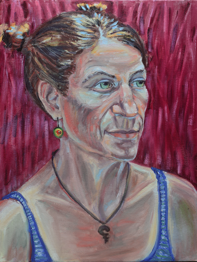 Lily 2016 60x80 cm Oil on Canvas 