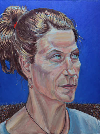 Lily 2017 60x80 cm Oil on Canvas 