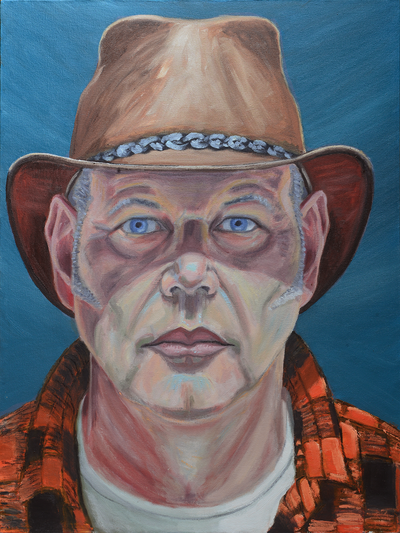 Victor 2018 60x80 cm Oil on Canvas 